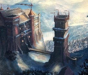 Digital Art, Wieże, Zamek