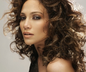 Makijaż, Spojrzenie, Jennifer Lopez