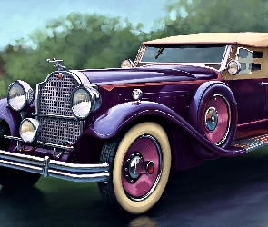 Deluxe, Packard, Samochód, Zabytkowy