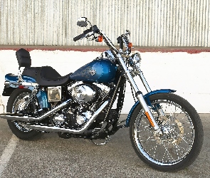 Harley Davidson Dyna Wide Glide, Rama, Stalowa