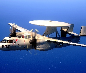 Grumman E-2C Hawkeye, AWACS, Radar