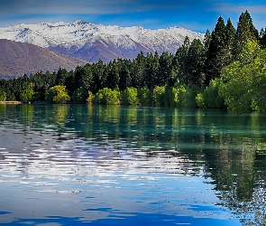 Jezioro, Las, Góry