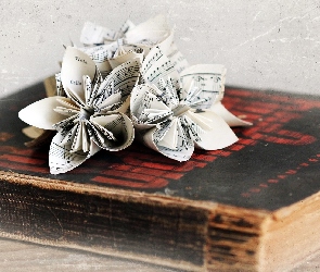 Książka, Origami