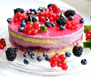 Owocowy, Tort