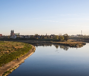 Katedra Poznańska, Warta, Poznań, Rzeka