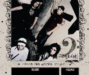 blog, menu, Tokio Hotel