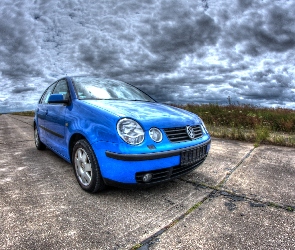Volkswagen, Polo, Niebieski
