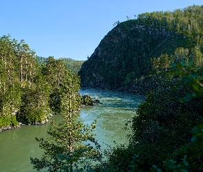 Rzeka, Las, Góry