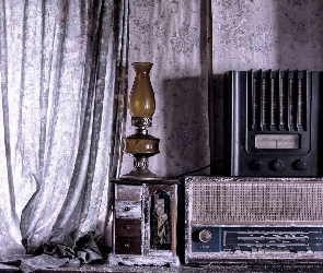 Stare, Naftowa, Lampa, Radio, Antyki