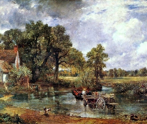 Przeprawa, John Constable