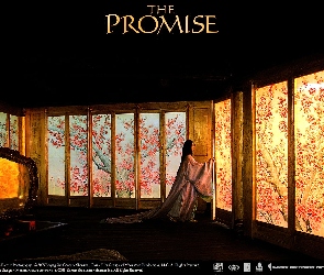 The Promise, drzewo, Azjatka, okna, salon