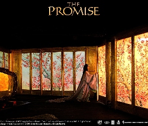 salon, drzewo, okna, Azjatka, The Promise