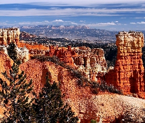 Kanion, Park Narodowy Bryce Canyon, Stany Zjednoczone, Stan Utah