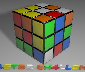 Grafika, Kostka Rubika
