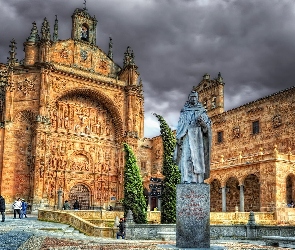 Salamanka, Posąg, Katedra, Zabytek, Hiszpania