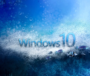 Windows 10, Woda, Rybki