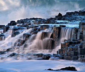 Wodospad, Irlandia Północna, Na Grobli Olbrzyma