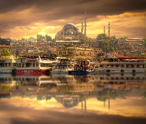 Turcja, Sophia, Istambuł, Port, Meczet, Hagia