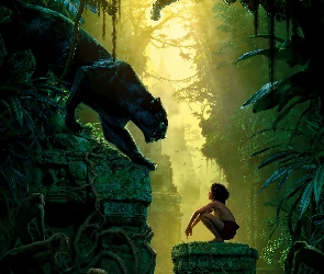 Fantasy, Księga Dżungli, Scena, Film