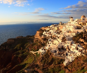 Zdjęcie miasta, Santorini