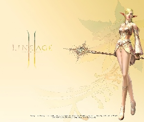 postacie, elf, wojownik, kobieta, Lineage 2