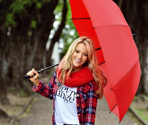 Blondynka, Parasolka, Luisana Lopilato, Piosenkarka, Kobieta