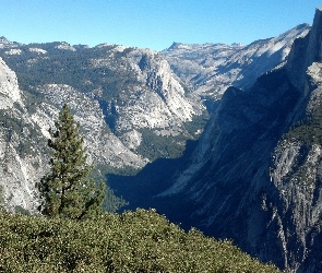 Stan Kalifornia, Góry, Kalifornia, Park Narodowy Yosemite, Stany Zjednoczone