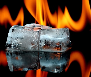 Lód, Ogień