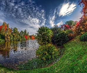 Park, Rzeka