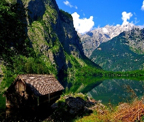 Lasy, Jezioro, Szopa, Góry