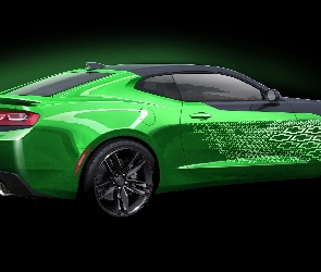 Chevrolet, Camaro, Zielony