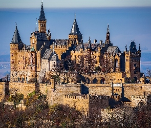 Zamek Hohenzollern, Niemcy, Badenia-Wirtembergia