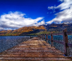 Molo, Nowa Zelandia, Góry, Rzeka
