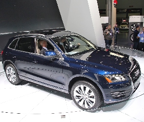 Audi Q5, Prezentacja, Salon