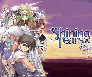 Shining Tears, postacie, kobieta, mężczyzna, elf