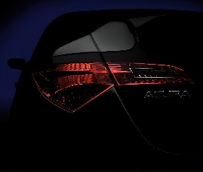 Acura ZDX, Logo, Tył, Lampa