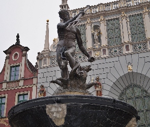 Fontanna, Neptun, Gdańsk