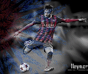 Neymar, Barca, Piłkarz, Piłka Nożna, FC Barcelona