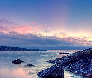 Wybrzeże, Morze, Chmury