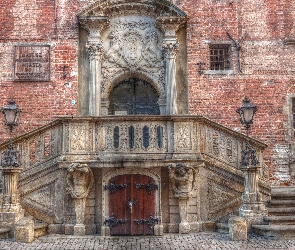 HDR, Ratusz, Gdańsk, Budynek