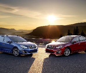 Subaru, Słońca, Promienie, Impreza