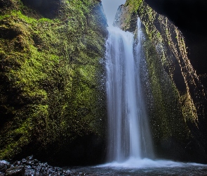 Wodospad, Islandia