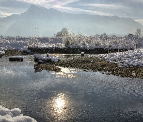 Zima, Śnieg, Natura