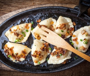 Drewniana, Łopatka, Pierogi, Patelnia