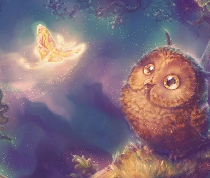 Sowa, Motyl