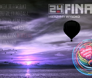Balon, Zachód Słońca, WOŚP