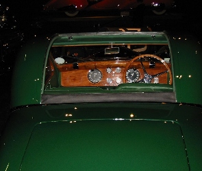 Bugatti, zegary, wnętrze