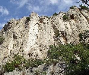 Prowansja, Francja, Skały