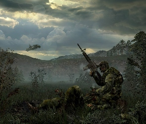 żołnierz, broń, Codename Outbreak