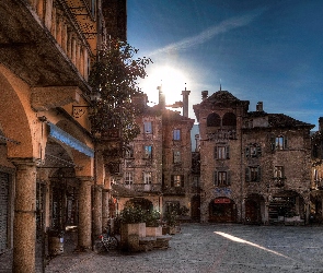 HDR, Ulica, Domodossola Piemont, Włochy
